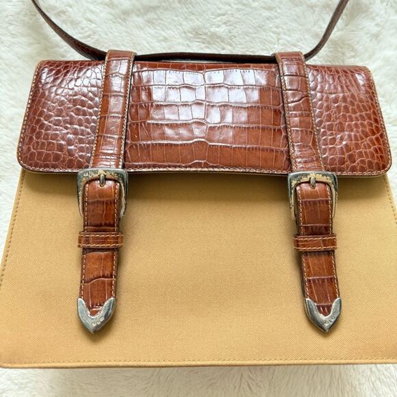 Ralph Lauren canvas shoulder bag  Authentic - Picture 6 of 13